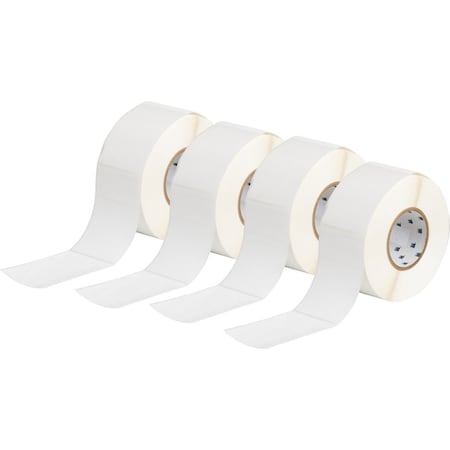 Brady Polypropylene Labels - Bulk Quantity 5in H x 3in W White 4CS 4RL XTHT-20-8425-1